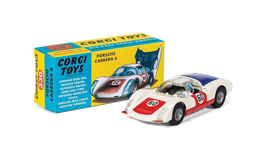 Amazon | コーギー 1/43 ポルシェ 906 カレラ 6 1966 Corgi 906